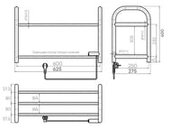    INDIGO Bench 40060025 (  ) . SIBE40-60-25R