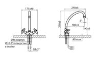    VARION Armaturen  1246 22 2  -,  