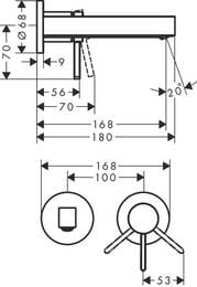  Hansgrohe Finoris 76051000  ,  ,  168, 