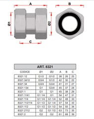     FAR 1"3/4"   EPDM  FC 8321 134