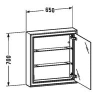 - Duravit L-Cube (650700154) ,  ,   LC7650R18180000