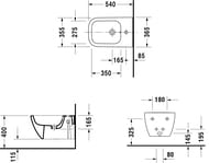   DURAVIT HAPPY D.2 365540285   ,  2258150000