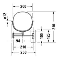 DURAVIT D-Code  , , 3- ,  0099121000