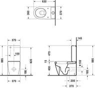 - DURAVIT STARCK 2 370630885 6/3, . ,   2145090000+0933000005