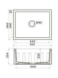  Omoikiri MIKURA 61-RG 610460254, , / , royal green 4911255