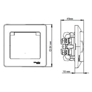  Systeme Electric GLOSSA          IP20 GSL000146