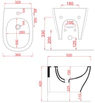   ArtCeram Ten 360520  TEB0040100