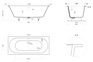   Salini Ornella Axis Kit 180 103511G 1800800600 S-Sense,  