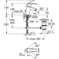   Grohe Eurosmart 2015    ,   ,  124446