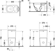  - DURAVIT STARCK 2 (355640395)   0238090000