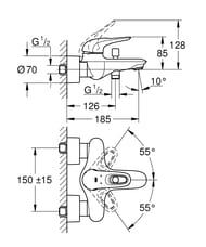   Grohe Eurostyle  , ,   ,  124416