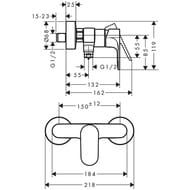    Hansgrohe Rebris S 72640670 , ,  