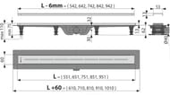   Alcaplast APZ18-750M   L=750 H=75 .,  .