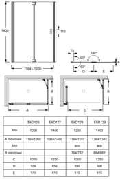    Jacob Delafon Capsule  12080   E6D128-GA