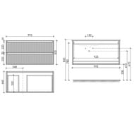    SANCOS Snob R (995x445x500) , ,  ,   SNR100LW