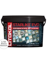   LITOKOL STARLIKE EVO S.100 BIANCO ASSOLUTO  , 2,5 :