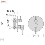    Giulini Futuro   .  3 ,   F6513-3BROP