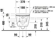   DURAVIT ME by Starck 375575 +-  SensoWash f 650001012004310