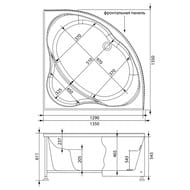   Aquanet VITORIA 130130 ,  ,   204049