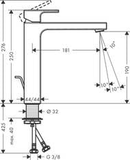    Hansgrohe Vernis Shape 71562670 ,  190, /, .