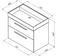    Aquanet Nova Lite 75 242273 (747650450) , 2 , :  