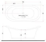  Gruppo Treesse Grande Soleil V1881 1850x850x750 CrystalTech, , 