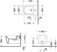   DURAVIT ME by Starck 370570295     2288150000