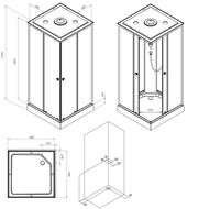   AM.PM X-Joy Square 9009002100  ,   . W94C-403-090MT