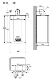    De Dietrich ZENA MSL 31 MI FF (450780345) 31 