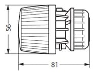    DANFOSS 3/4"  .  RA-G/RA2940 20  013G2145