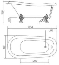  MIGLIORE MILADY 185x82   "LEONE" STANDART, -  26921