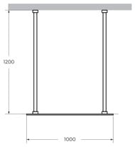   CEZARES LIBERTA (10001950) LIBERTA-L-2-100-120-BR-NERO .,. 