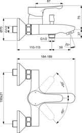   31 Ideal Standard ALPHA  , /,   BD004AA