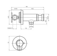   Bossini Paloma Brass  ,   ,   E37007B.07