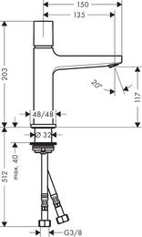  Hansgrohe Metropol 32571000 Select,     -,  136, 