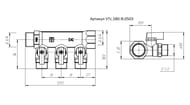  VALTEC 3/4"  3 .    1/2"  VTc.580.N.0503