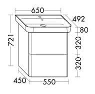    Burgbad Iveo 650492721 LED, 2 ,  /  SFEY065F2835G0183