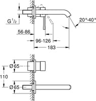  Grohe Essence 19408001   ,   ,  