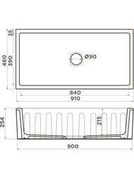  Omoikiri MIKURA 91-PE 910460254,,/ ,   4997090