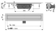   Alcaplast APZ15S-950 SMART L=950 c  