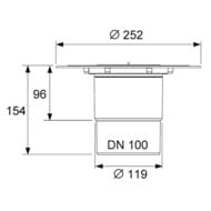  TECEdrainpoint DN 100   3607600