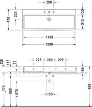  Duravit Vero Air 1200470 1   ,   2350120000