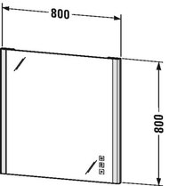  Duravit XSquare 800x80033 , , ,   XS701200000