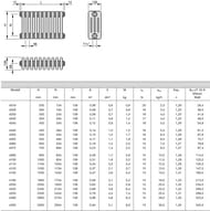  Zehnder Charleston 4030  :400136, 10  3/4 TL, 2  GB H=100mm