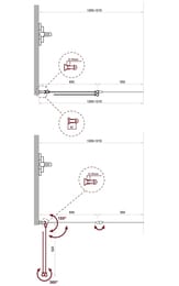    BelBagno Uno (12001500) UNO-V-2-120/150-C-Cr  , 