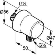   KLUDI SIRENA DN15    ,   6306039-00