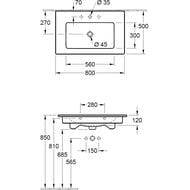  Villeroy & Boch VENTICELLO 4104 8J 01 (800500)  , , .