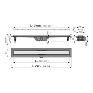   Alcaplast APZ20-650 L=650    .  .