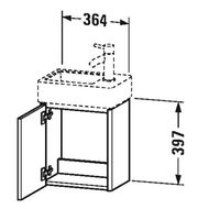    Duravit XSquare 364397240 ,  ,   XS4099L2222