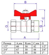   3/4" VALTEC BASE    VT.260.N.0505